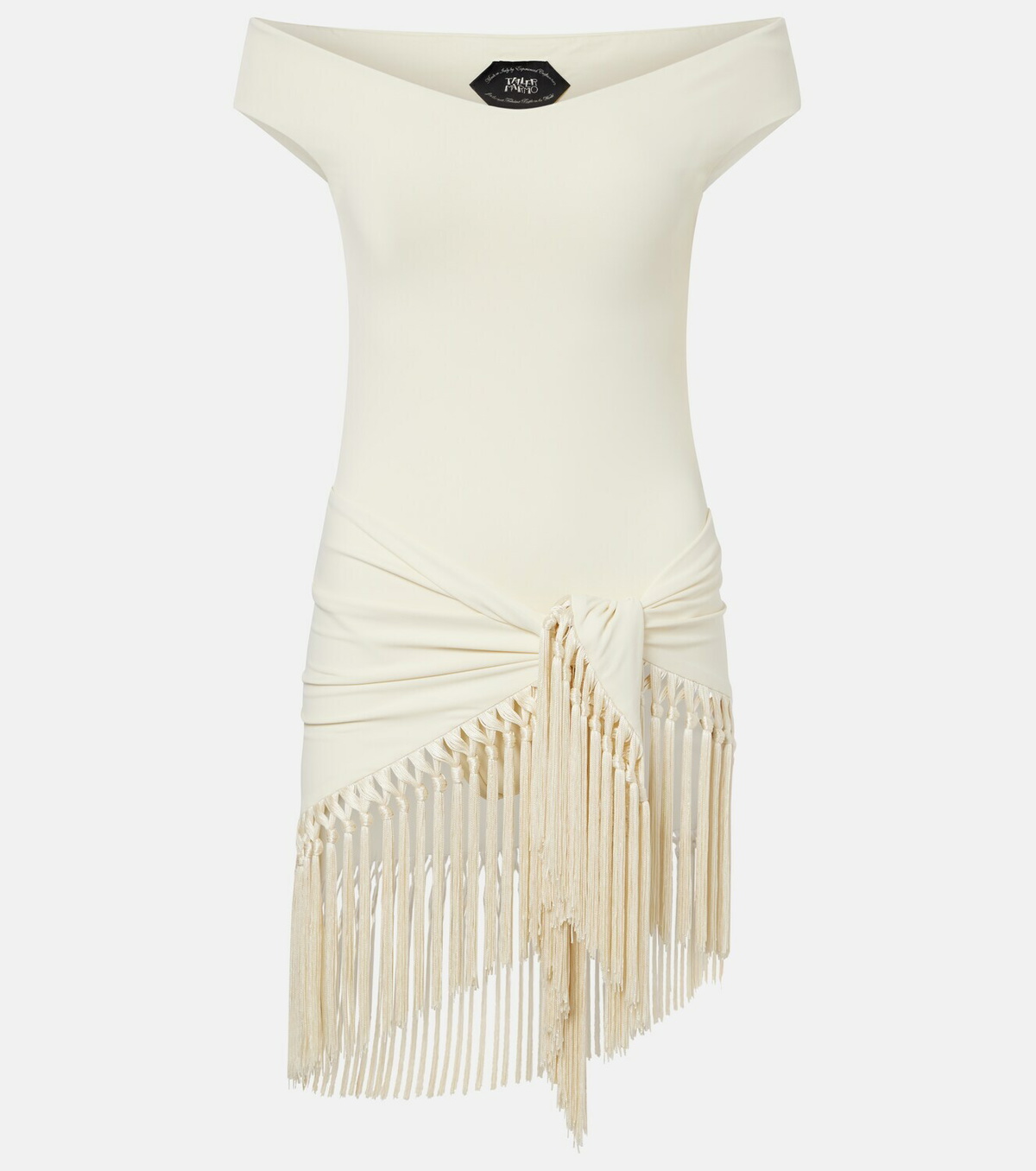Taller Marmo Romy fringed swimsuit and beach cover-up set