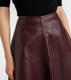 Altuzarra Varda leather maxi skirt