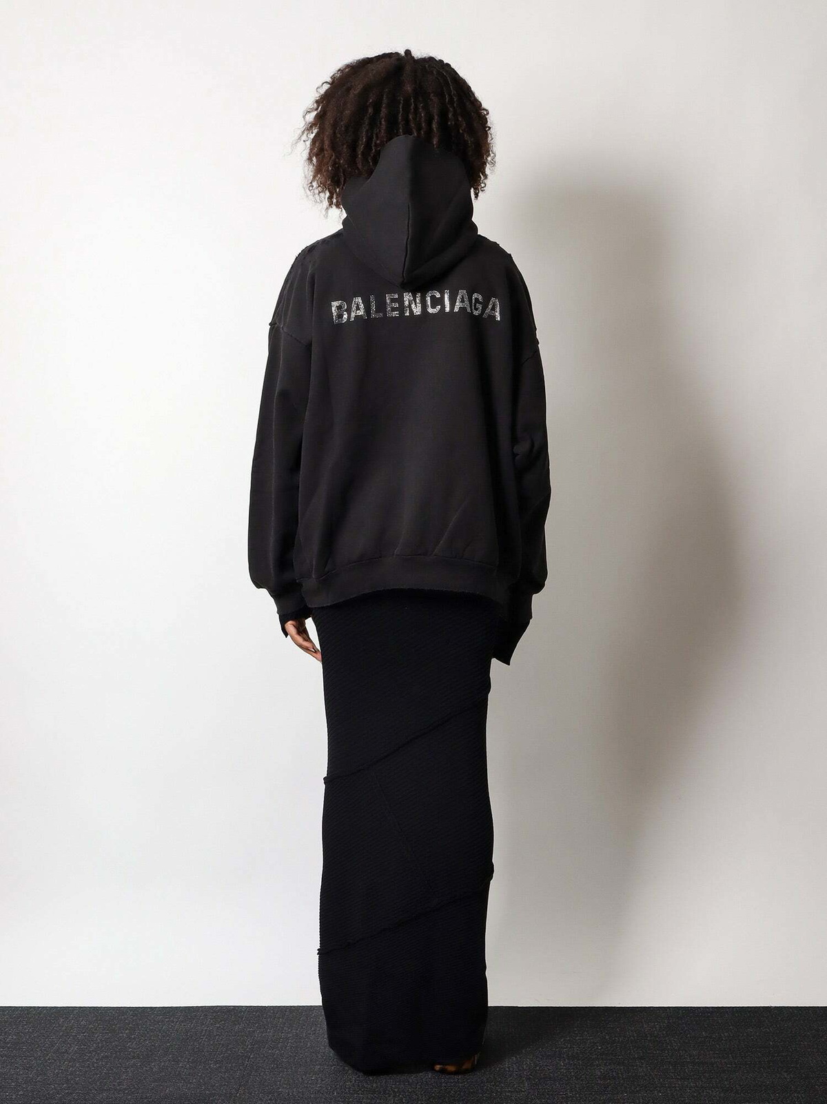 Balenciaga Sweatshirt Black Womens