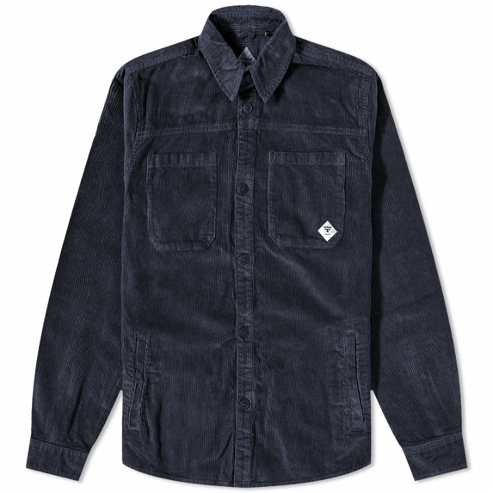 Photo: Barbour Men's Beacon Chunky Cord Overshirt in Navy