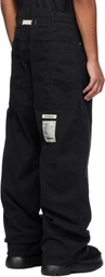 B1ARCHIVE Black Wide Leg Jeans