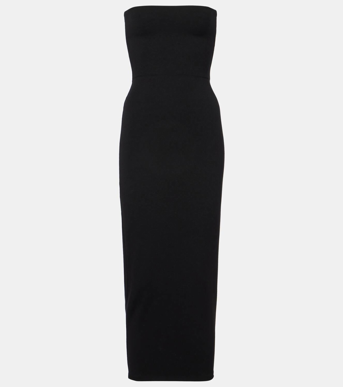 Leset Rio bandeau jersey midi dress