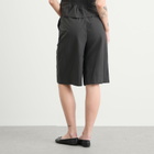 Deiji Studios Women's Long Lounger Shorts in Black Stripe