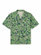 Universal Works - Minari Printed Cotton Shirt - Green