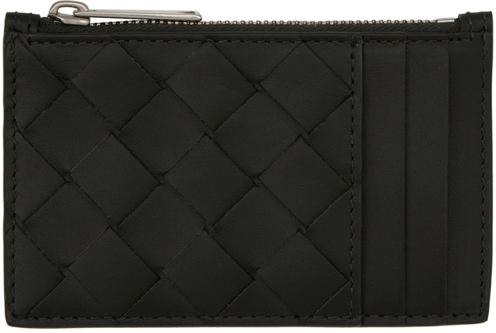 Photo: Bottega Veneta Green Zipped Card Holder