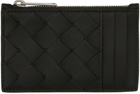 Bottega Veneta Green Zipped Card Holder