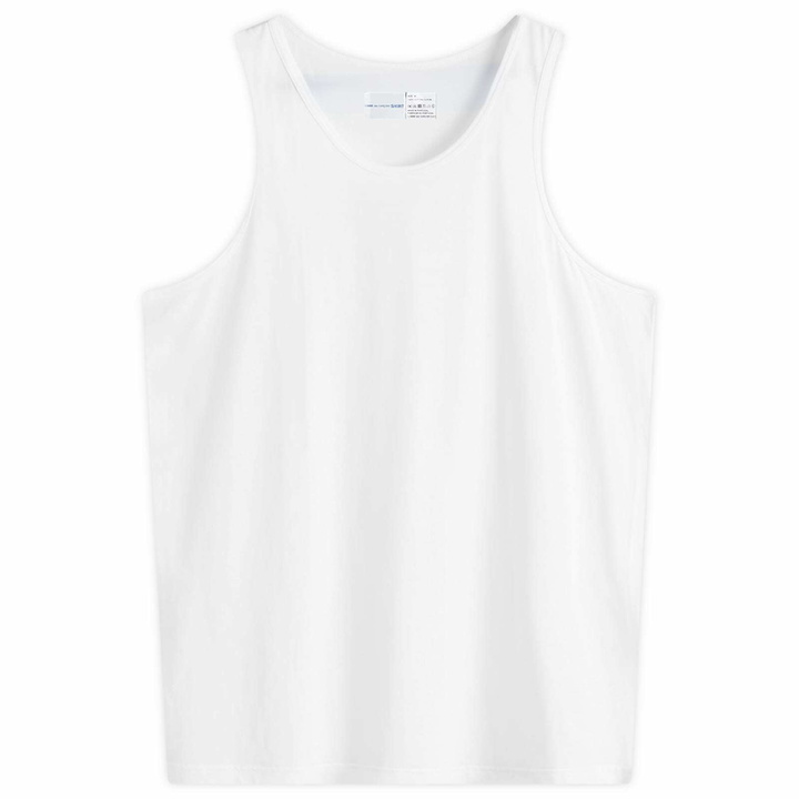 Photo: Comme des Garçons SHIRT Men's x Sunspel Vest in White