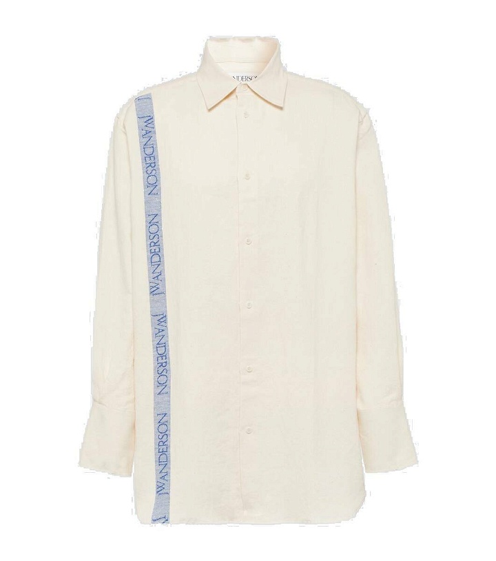 Photo: JW Anderson Striped cotton and linen shirt