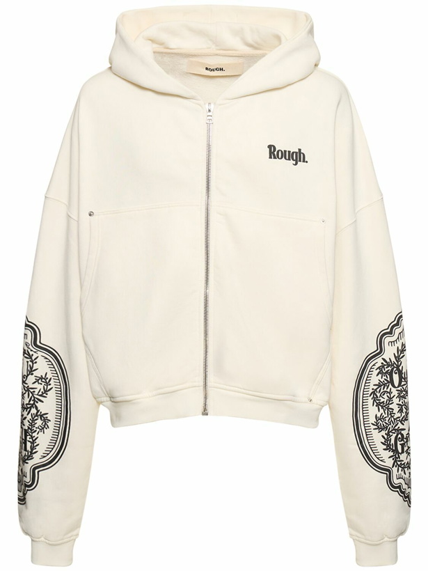 Photo: ROUGH. Mono Zip Hoodie