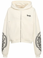 ROUGH. Mono Zip Hoodie