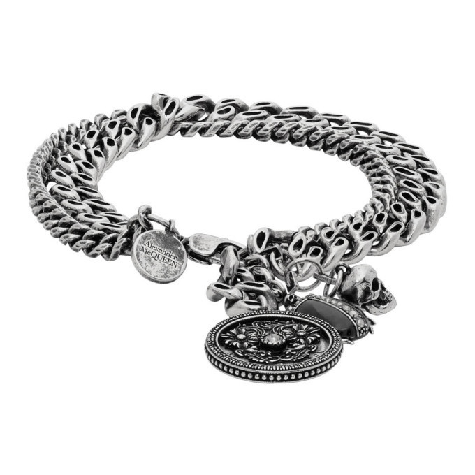 Photo: Alexander McQueen Silver Beetle Bracelet