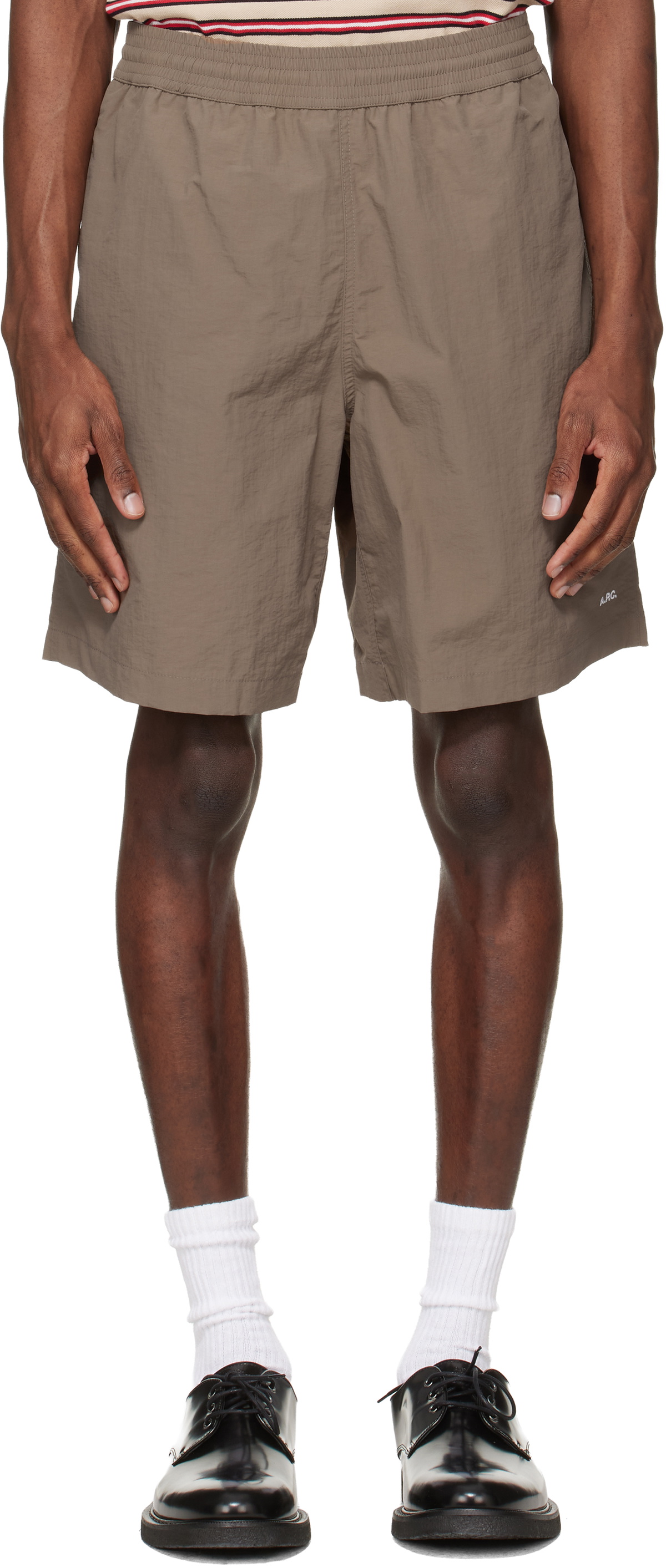 A.P.C. Brown Rio Swim Shorts