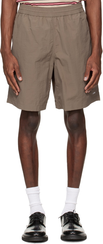 Photo: A.P.C. Brown Rio Swim Shorts