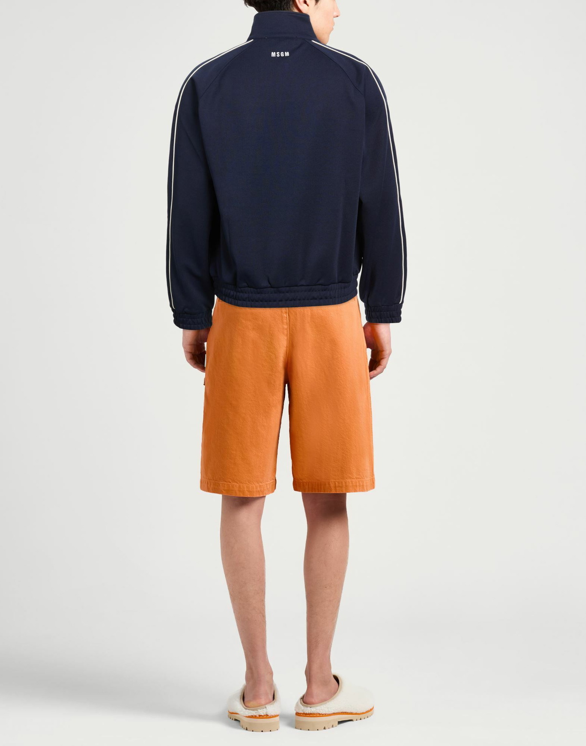 Msgm Mens Sweatshirt in Navy