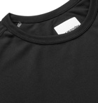 And Wander - Logo-Print Jersey T-Shirt - Black