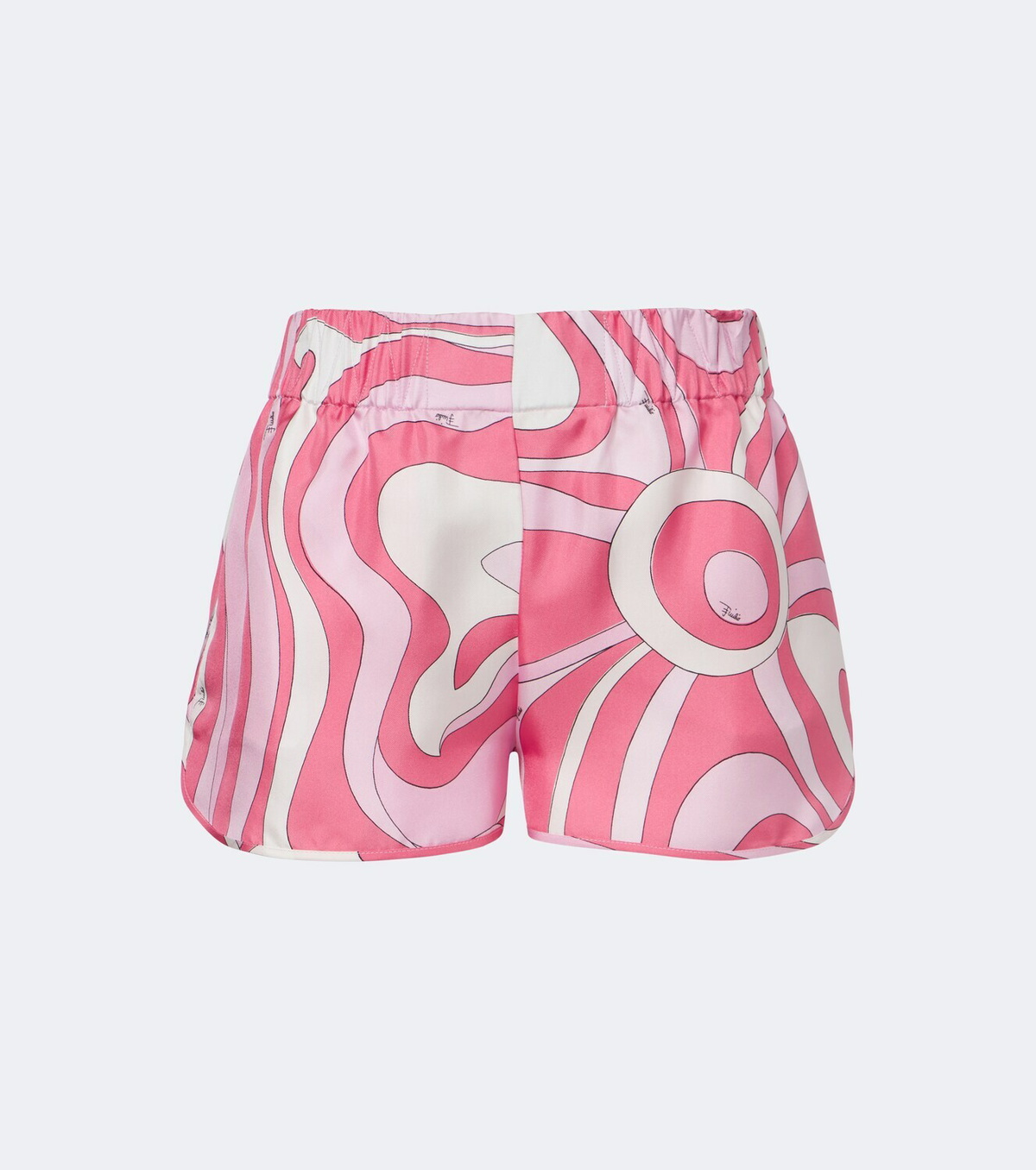 Pucci Marmo silk twill shorts