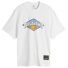 Adidas Men's x Thrasher AFA Argentina T-Shirt in Core White