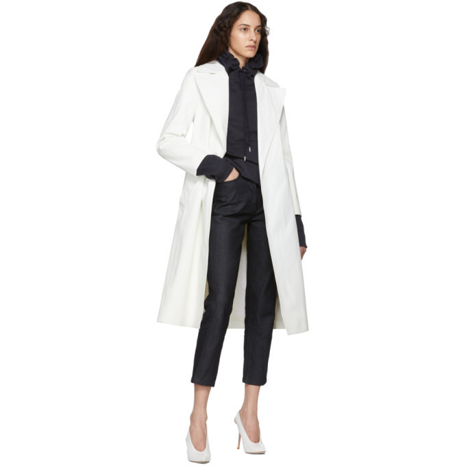A-Plan-Application Indigo Straight Cropped Jeans