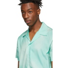 Goodfight Green Silk Le Roi Shirt