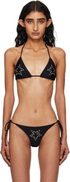 Miaou Black Kauai Bikini Top