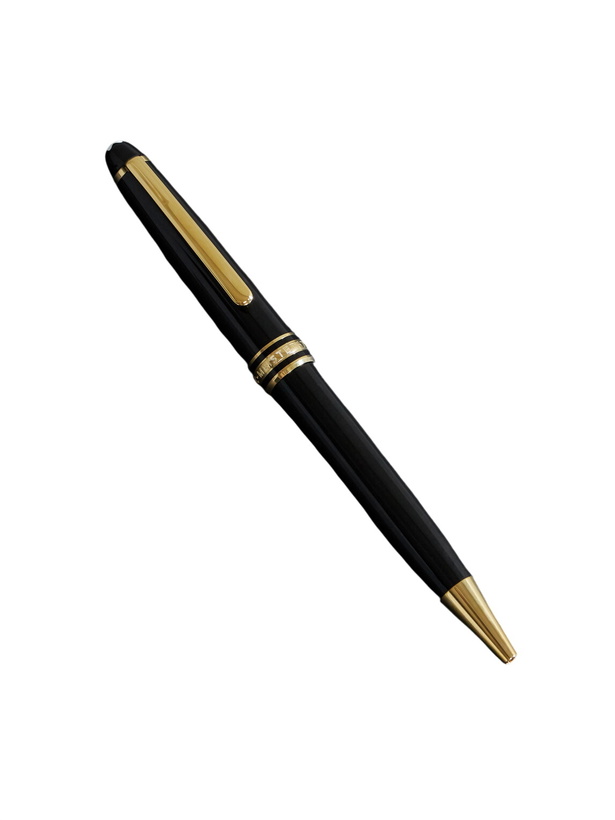 Photo: Montblanc - Meisterstück Classique Resin and Gold-Plated Ballpoint Pen