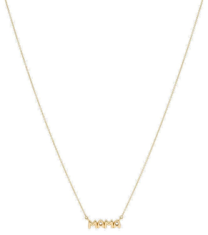 Photo: Stone and Strand Mama 10kt gold necklace