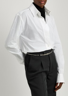 Toteme Rhodium-plated Chain Belt Silver