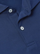 Peter Millar - Albatross Cotton-Blend Piqué Polo Shirt - Blue