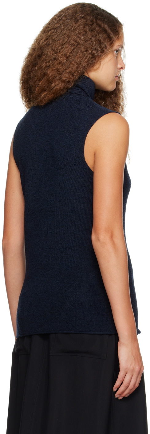 Mark Kenly Domino Tan Studio Navy Kelly Turtleneck