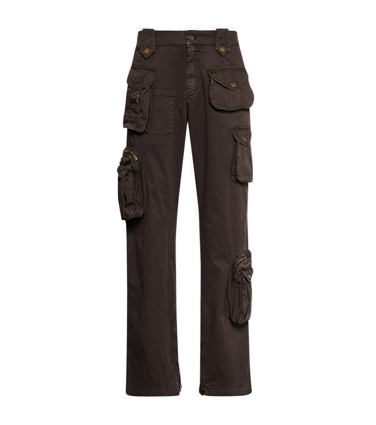 Dolce&Gabbana Mid-rise straight cargo pants Dolce & Gabbana