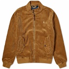 Polo Ralph Lauren Men's Corduroy Windbreaker Jacket in Dispatch Tan
