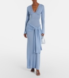 Aya Muse Lace-trimmed maxi dress
