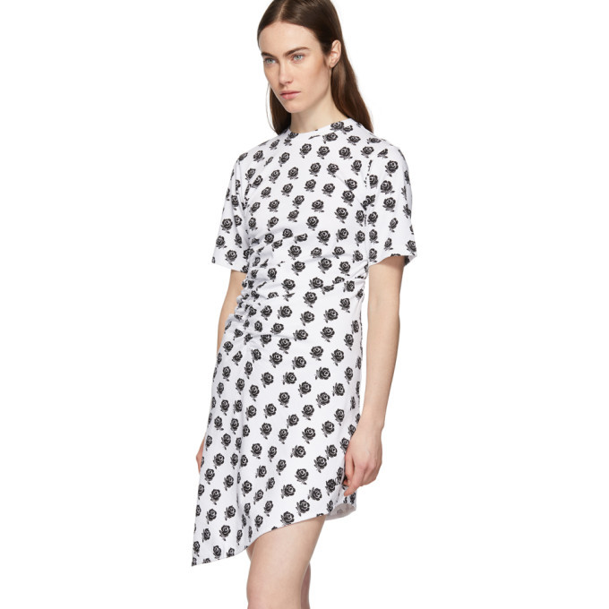 Kenzo White Roses Dress Kenzo