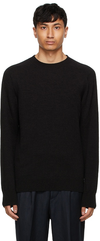 Photo: Margaret Howell Brown Cashmere Saddle Sweater
