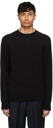 Margaret Howell Brown Cashmere Saddle Sweater