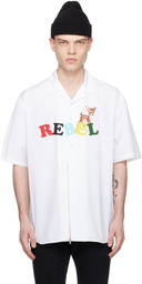 Undercover White 'Rebel' Shirt