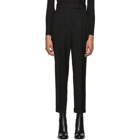 Haider Ackermann Black Calder High-Waist Trousers