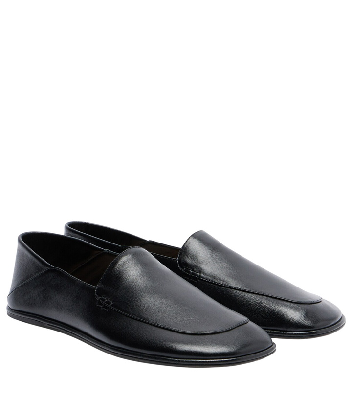 Photo: Calvin Klein Collection Vela leather loafers