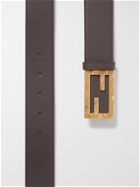FENDI - 3.5cm Leather Belt - Black - EU 85