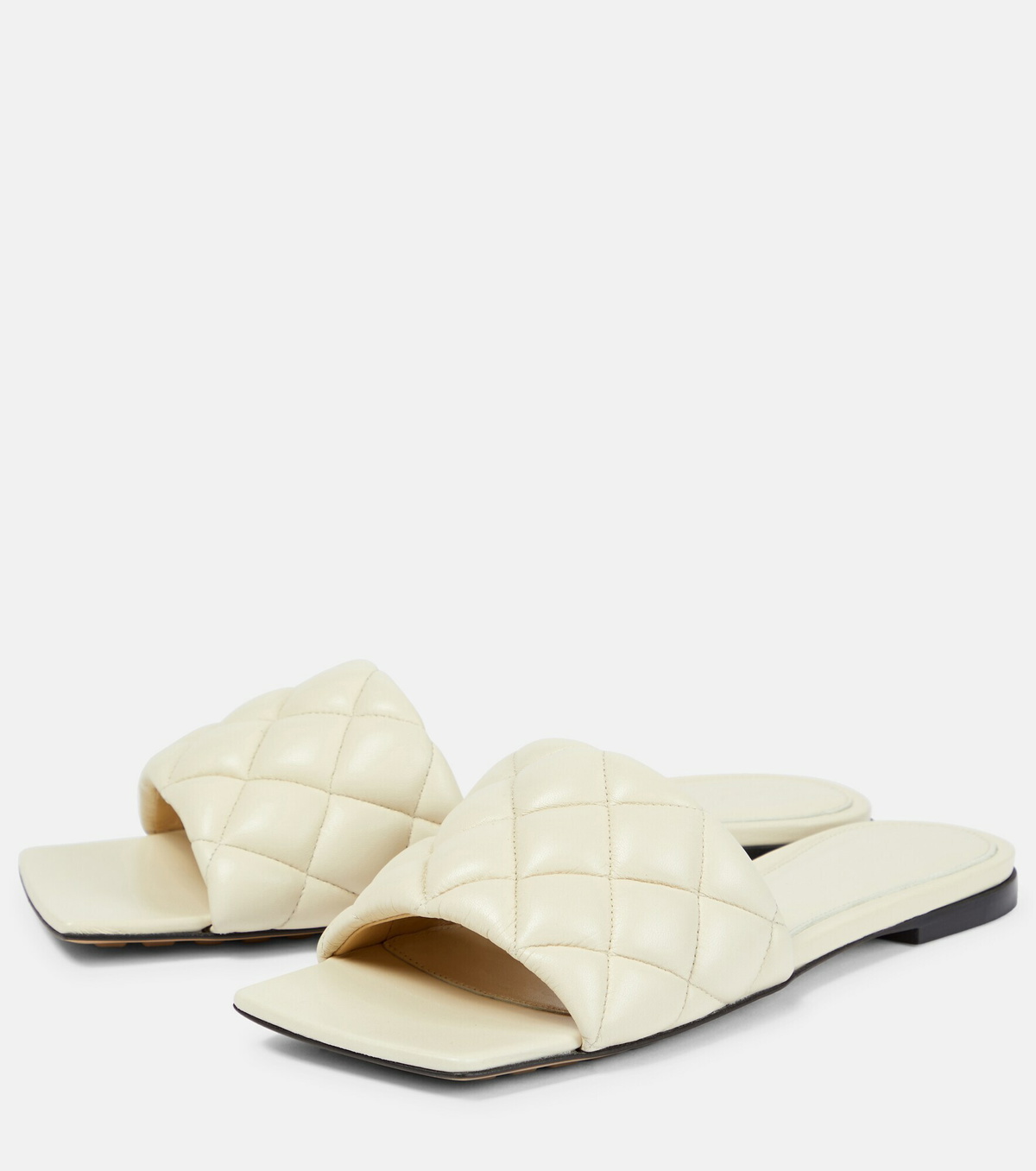 bottega veneta padded sandals