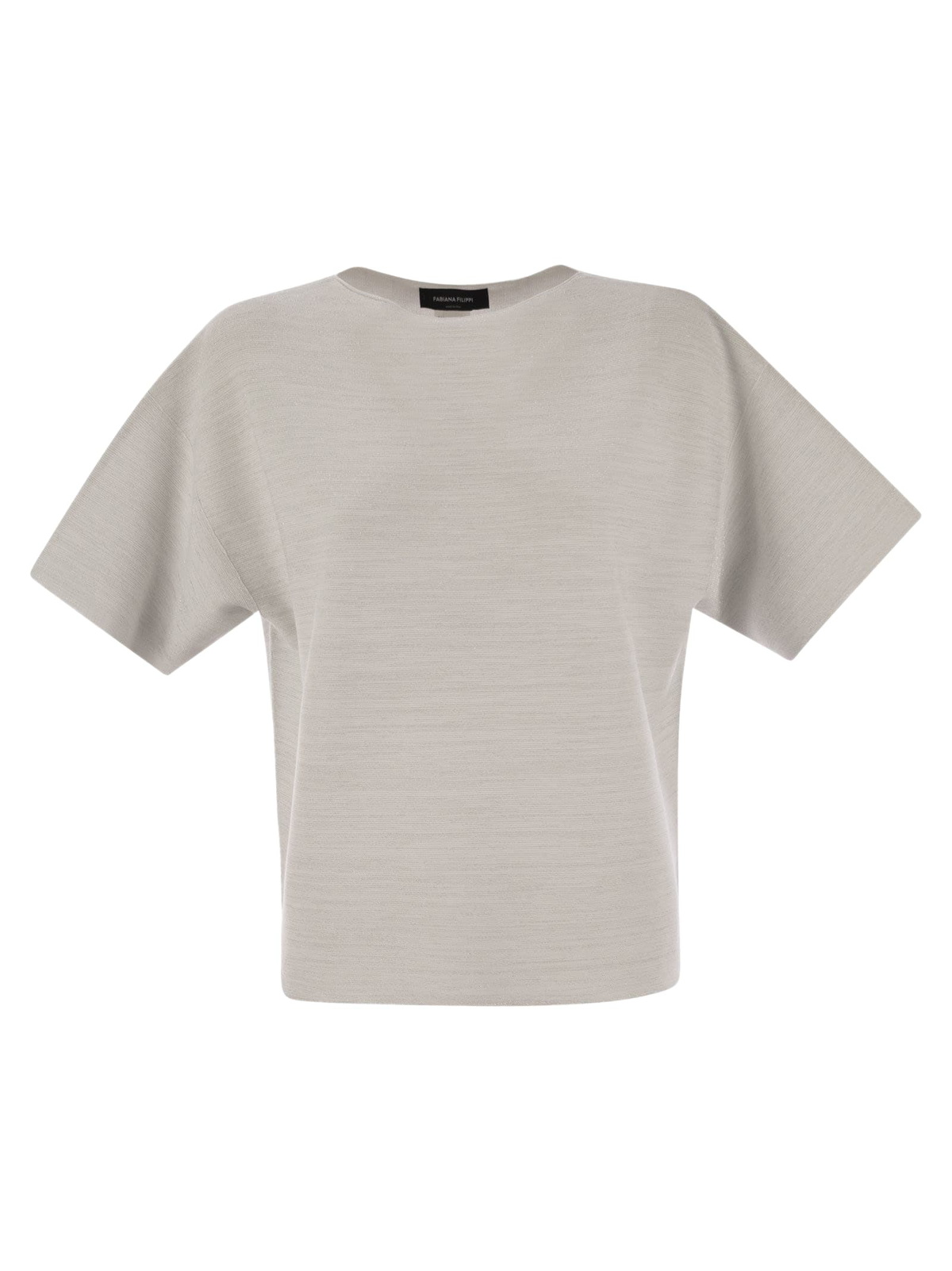 Fabiana Filippi Polo Shirt With Diamond Thread Fabiana Filippi