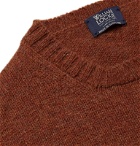 William Lockie - Mélange Wool Sweater - Red