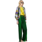 Versace Reversible Multicolor Hooded Bomber Jacket