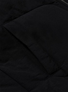 Mr P. - Reversible Padded Wool-Blend Gilet - Black