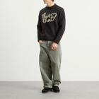 thisisneverthat Men's Heart Logo Knit Jumper in Dark Navy
