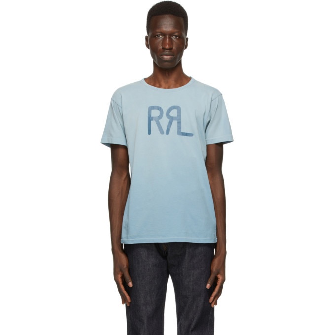Photo: RRL Blue Standard Logo T-Shirt