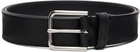The Frankie Shop Black Toni Leather Belt