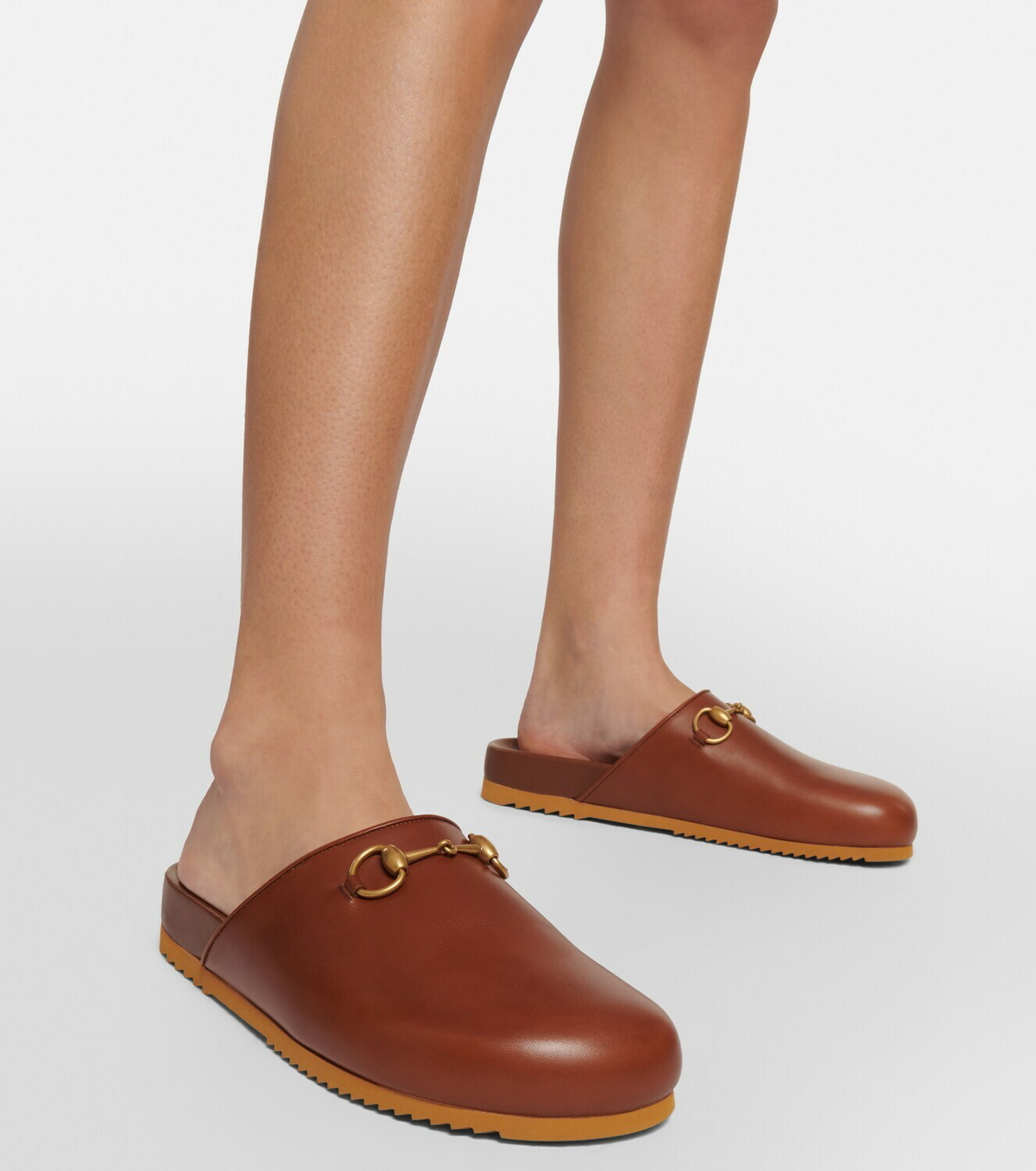 Gucci Horsebit leather mules Gucci