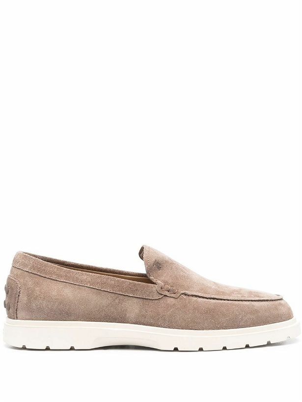 Photo: TOD'S - Suede Leather Loafers