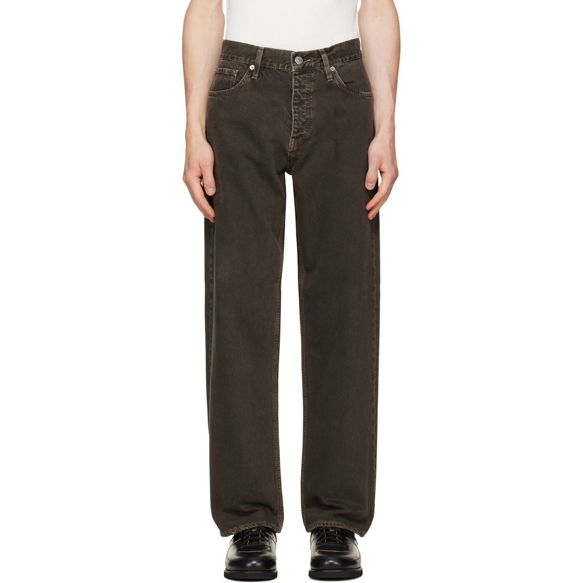 Sunflower Brown Loose Jeans